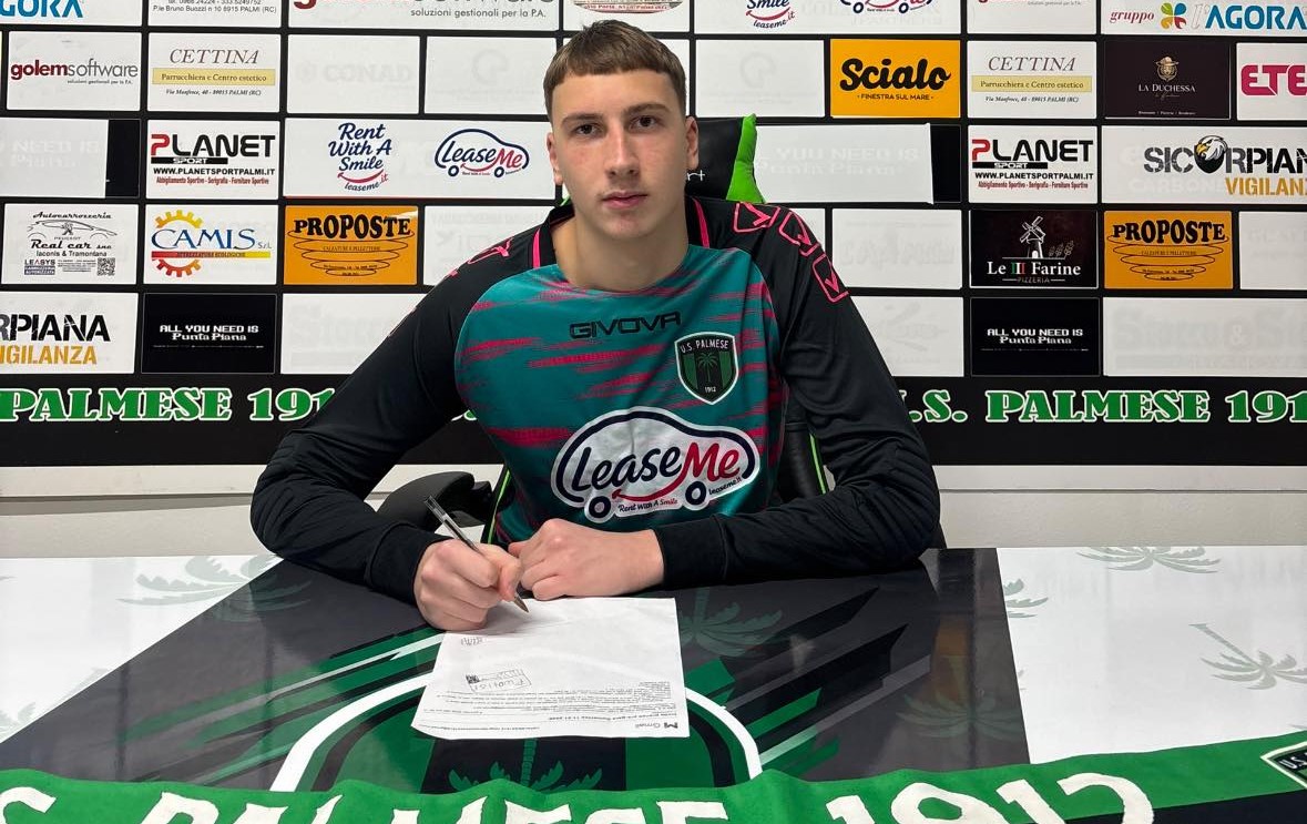 Palmese, Francesco Elia è un nuovo portiere neroverde